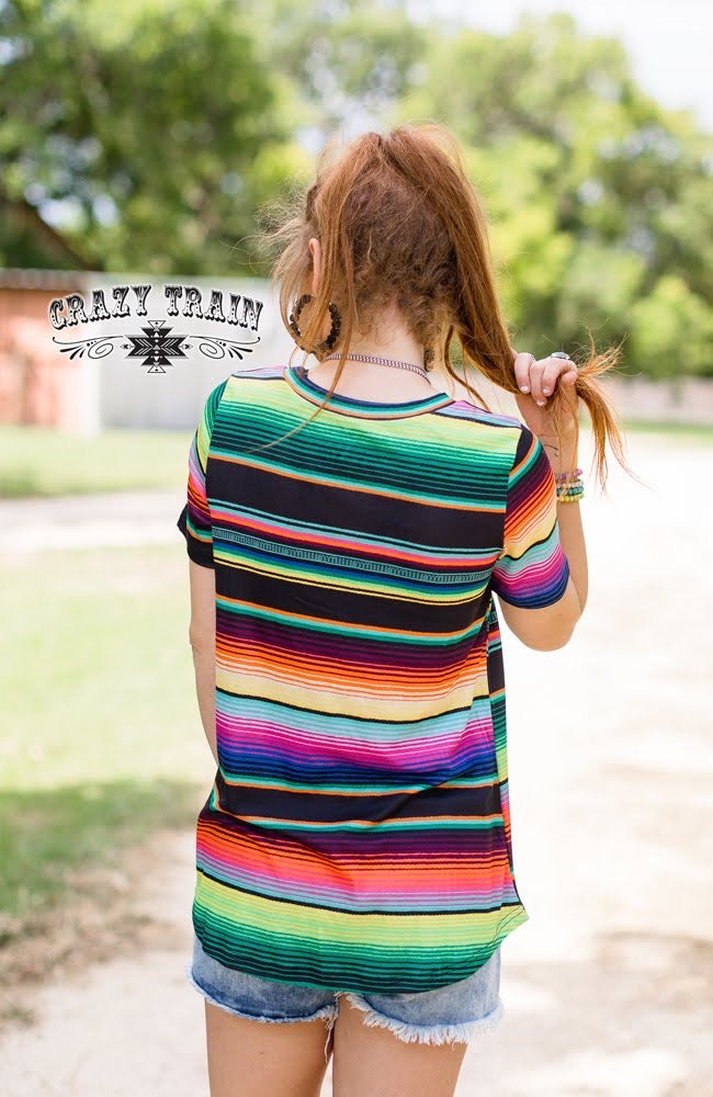 Medium Texico Serape Tee