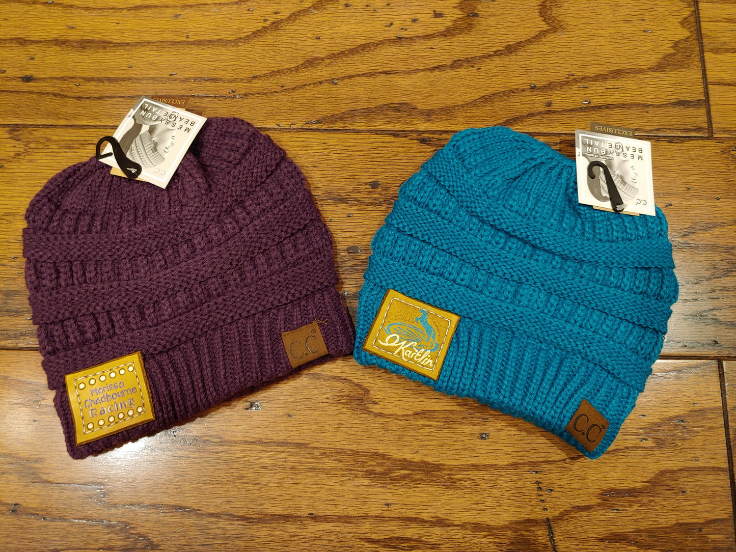 CC Custom Beanie - Ponytail