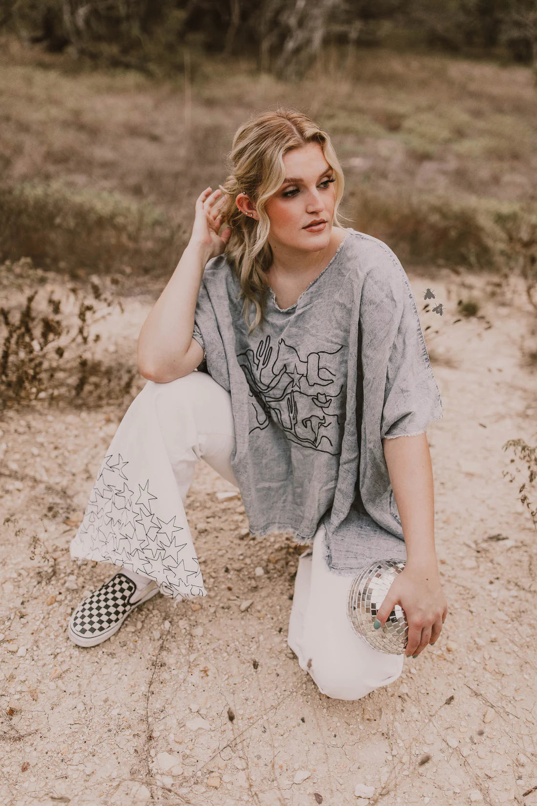 HEAD HONCHO Western Poncho Style Shirt
