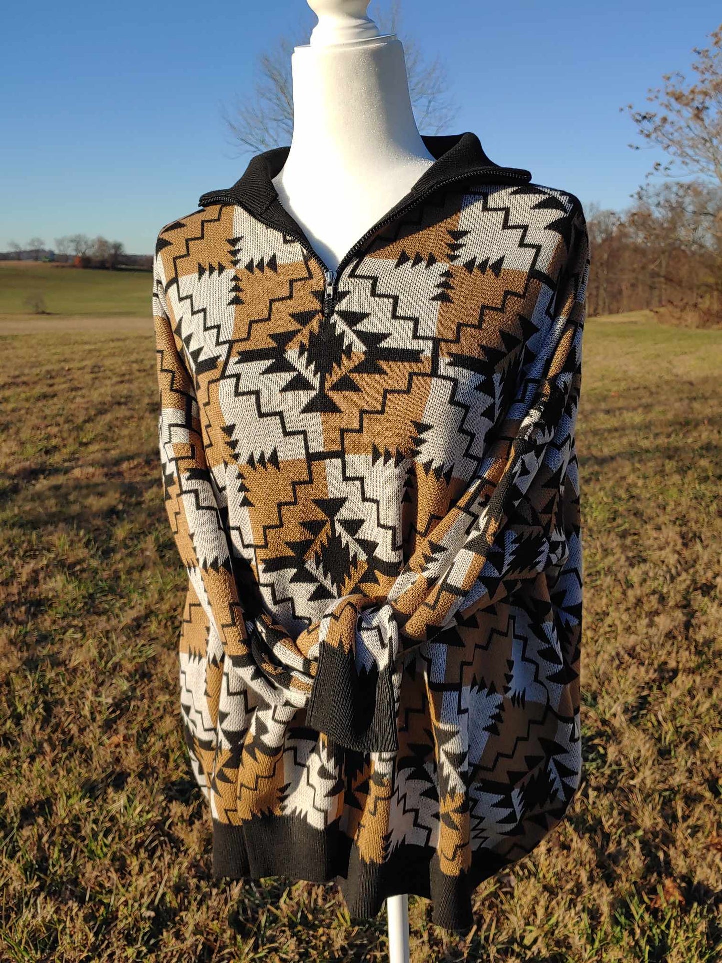 JOSEY WALES Western Knit Half Zip