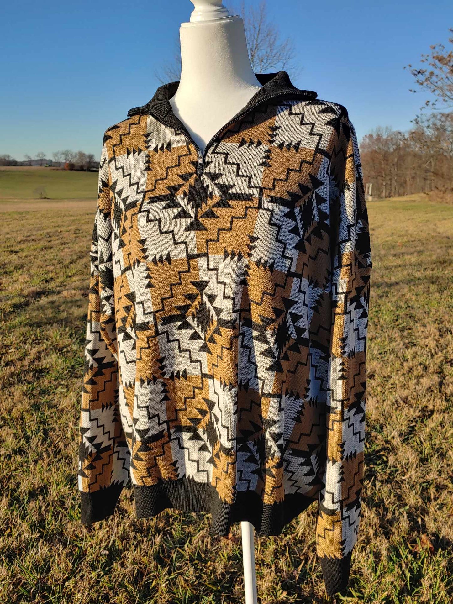 JOSEY WALES Western Knit Half Zip