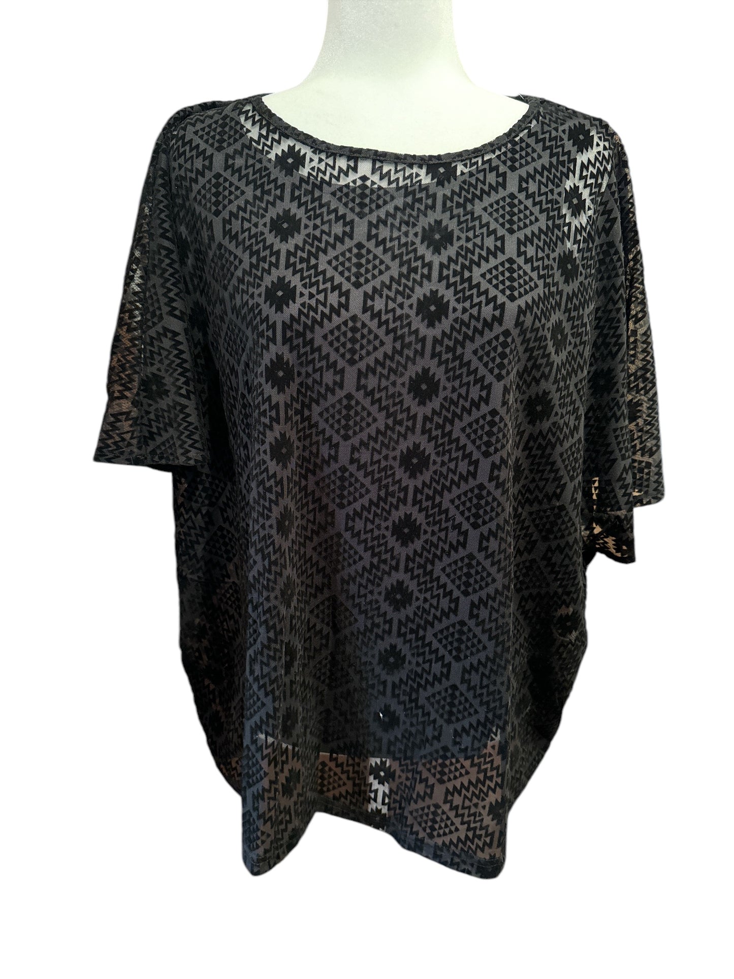 Medium Gracie Black Lace Top