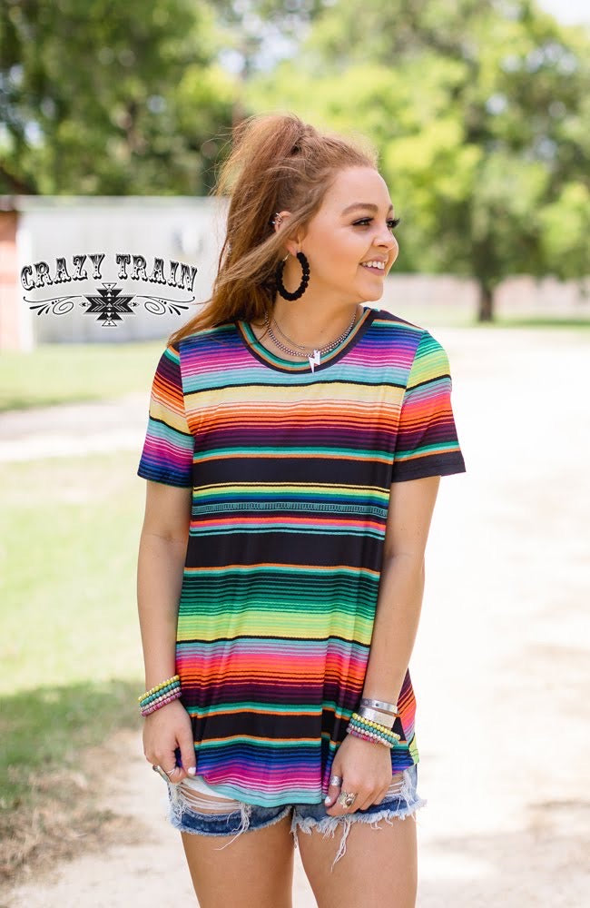 Medium Texico Serape Tee