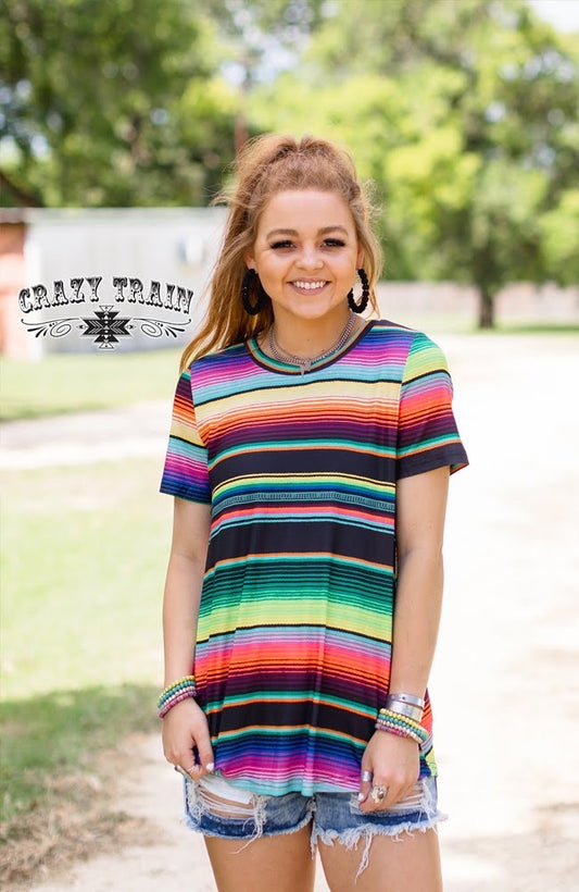 Medium Texico Serape Tee