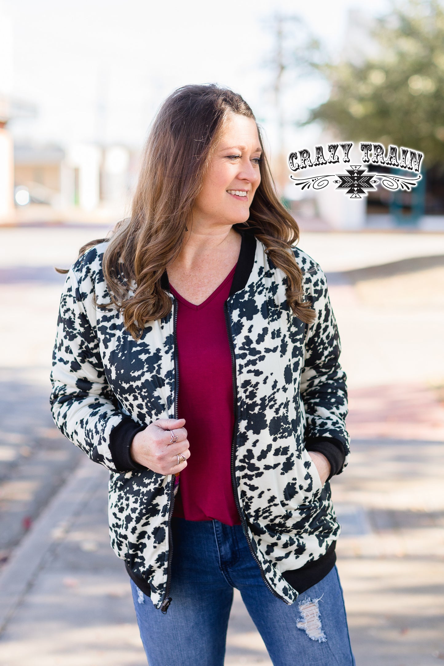 Medium & Large Loco Camblar Bomber Jacket