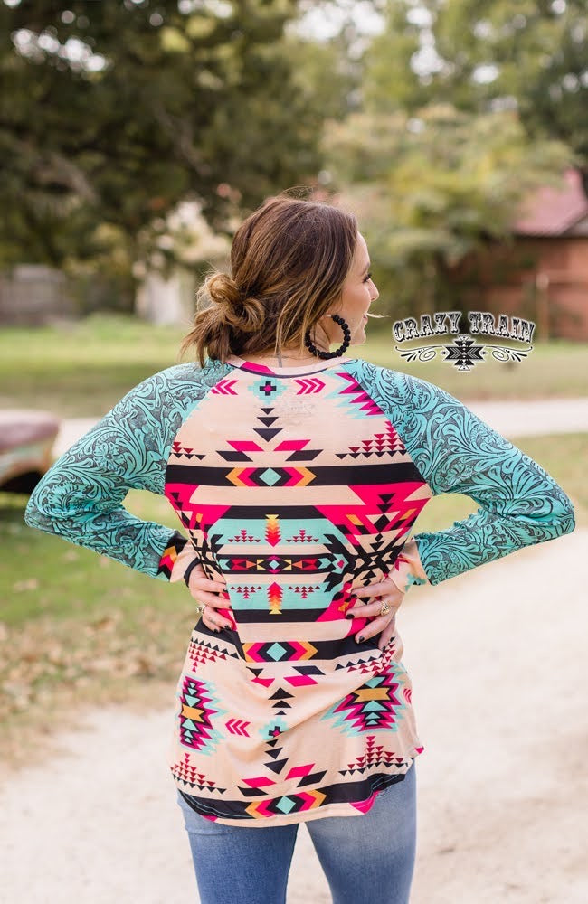 Small & Medium Neon Nation Long Sleeve Top