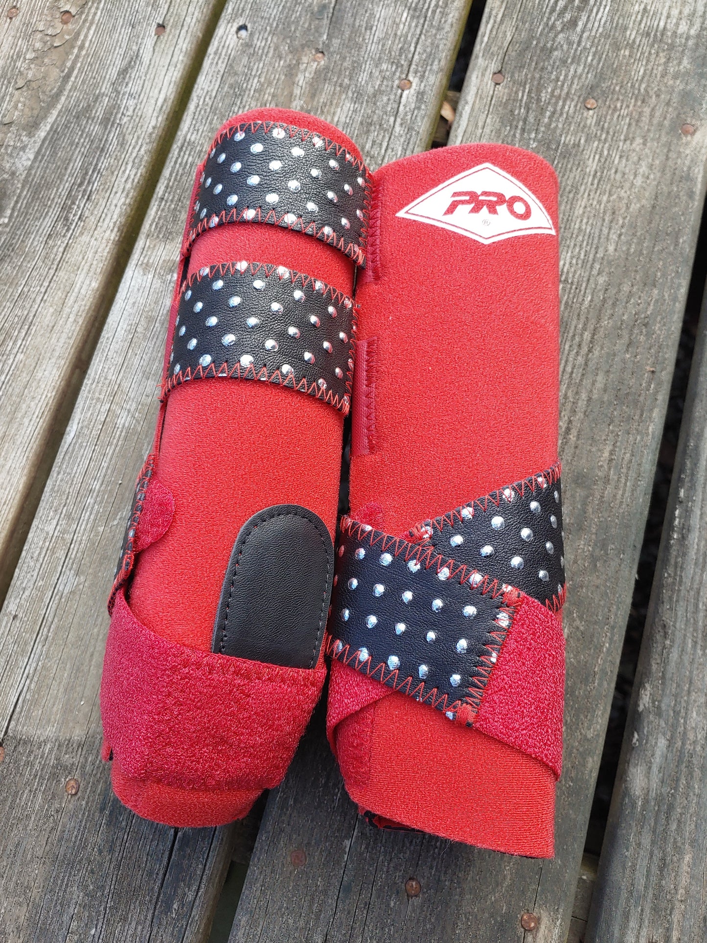 Large Front CLOSEOUT Pro Orthopedic H20 Leather Strap Sport Boots