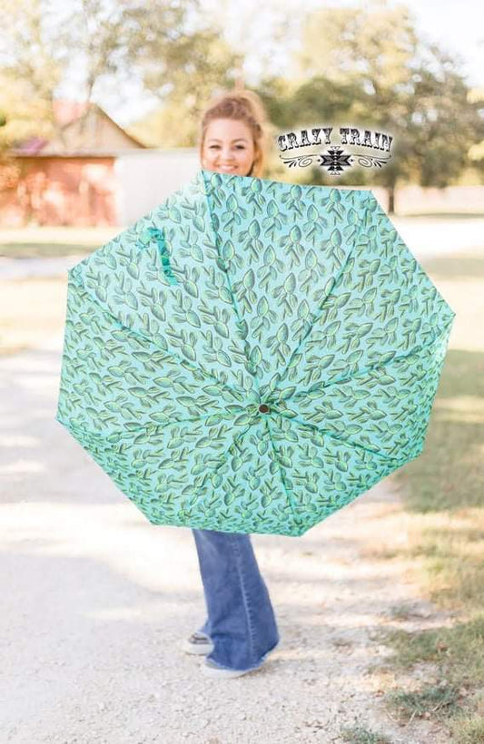 Crazy Train Cactus Umbrella