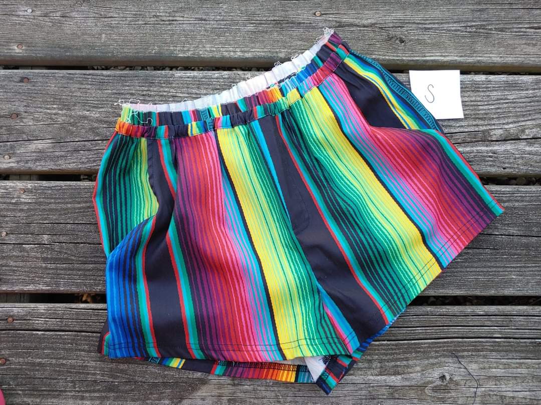 Small Serape Summer Shorts