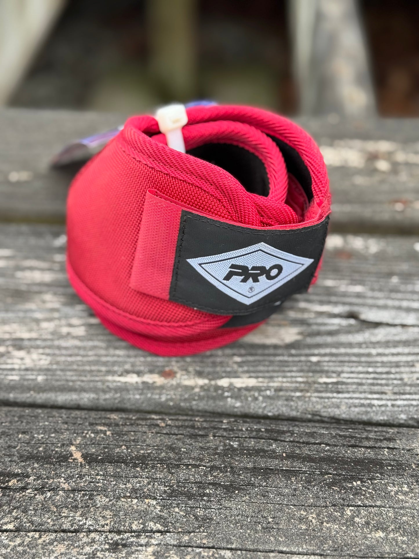 Large Red CLOSEOUT Ballistic Overreach Boots
