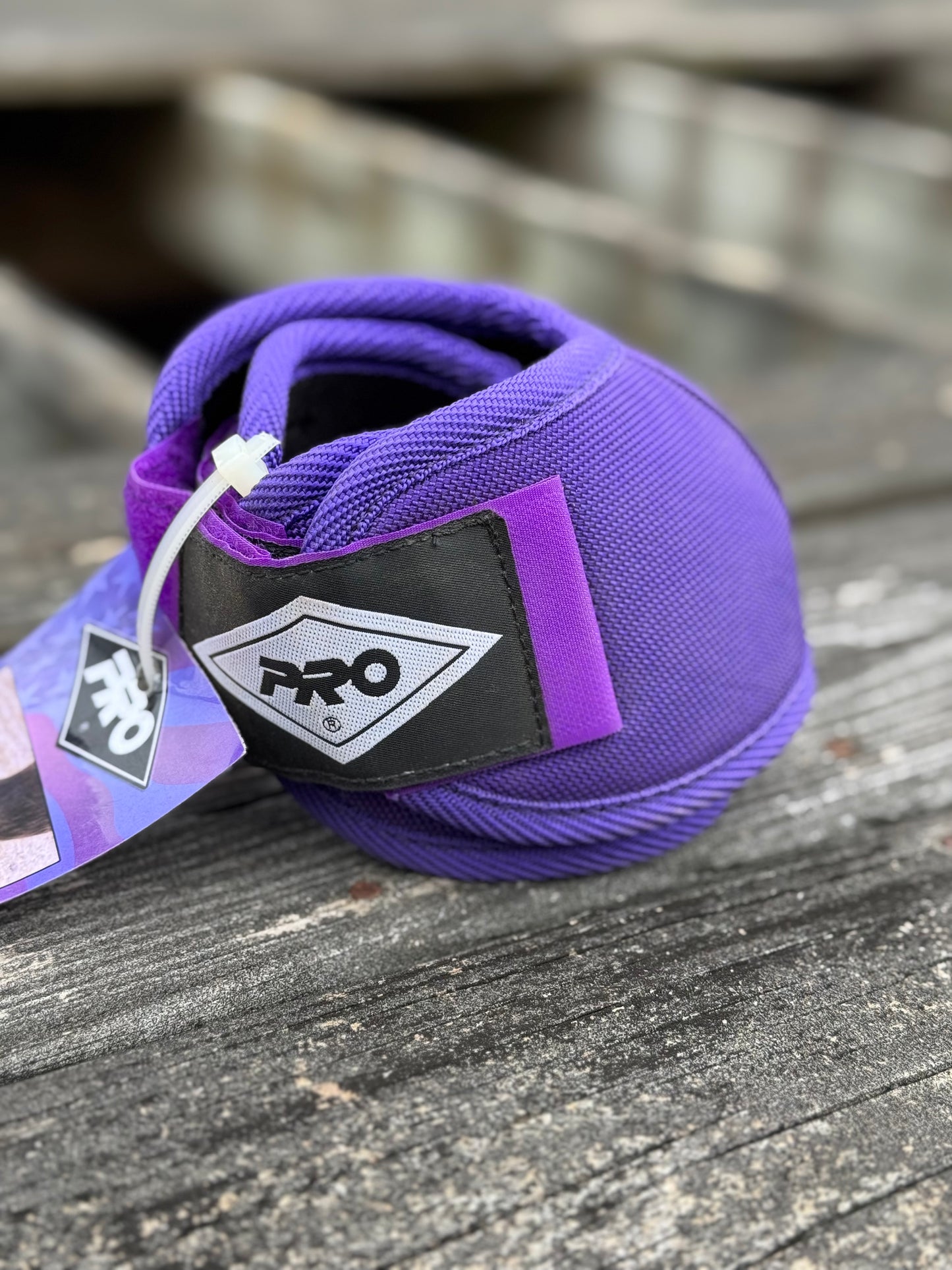Large Purple CLOSEOUT Ballistic Overreach Boots