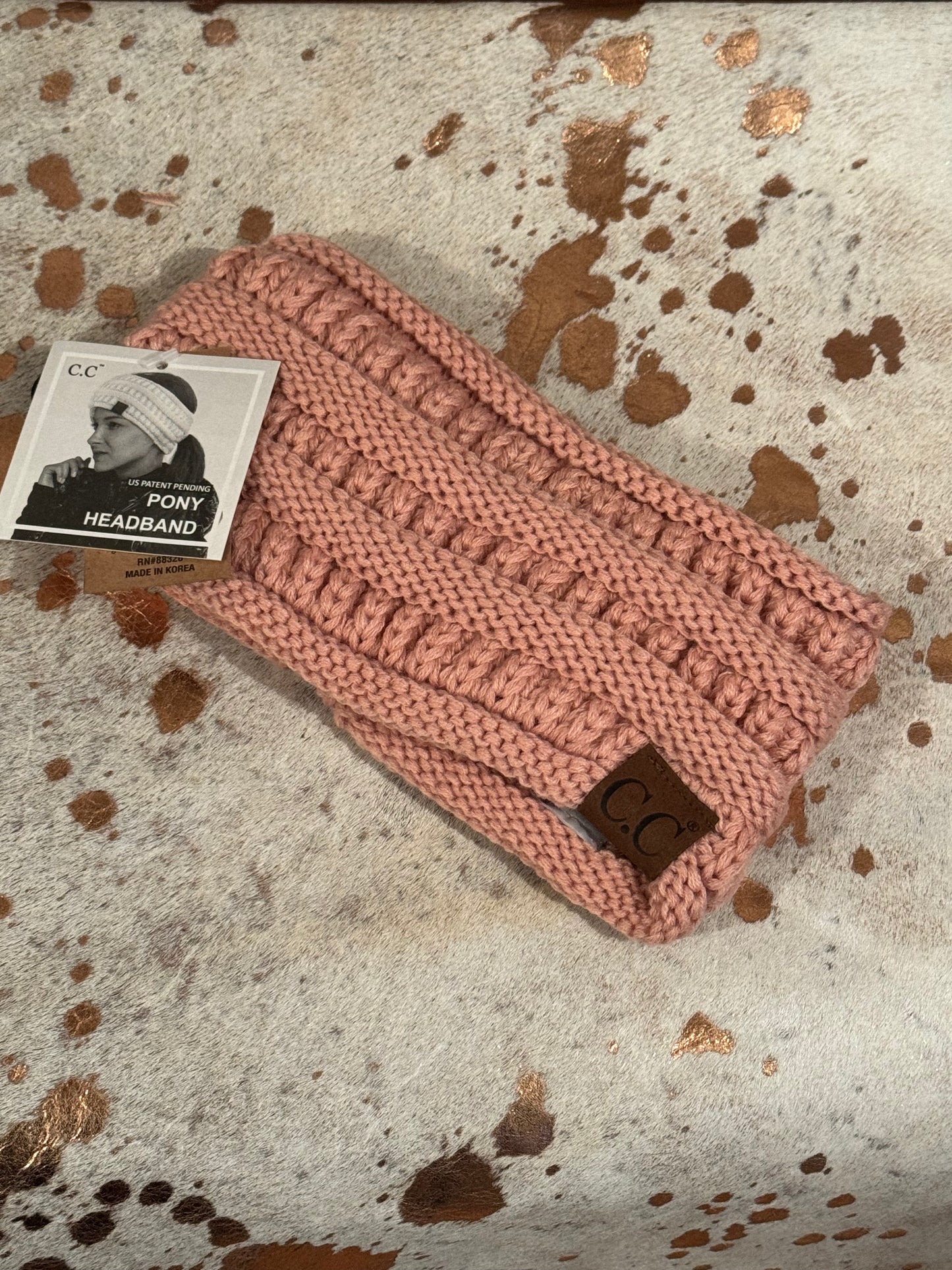 CC Custom Ponytail Headband