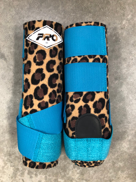 Medium Front CLOSEOUT Pro Orthopedic H20 Cheetah Sport Boots