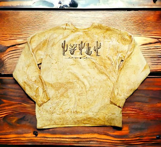 Hay Chix Cactus Crewneck