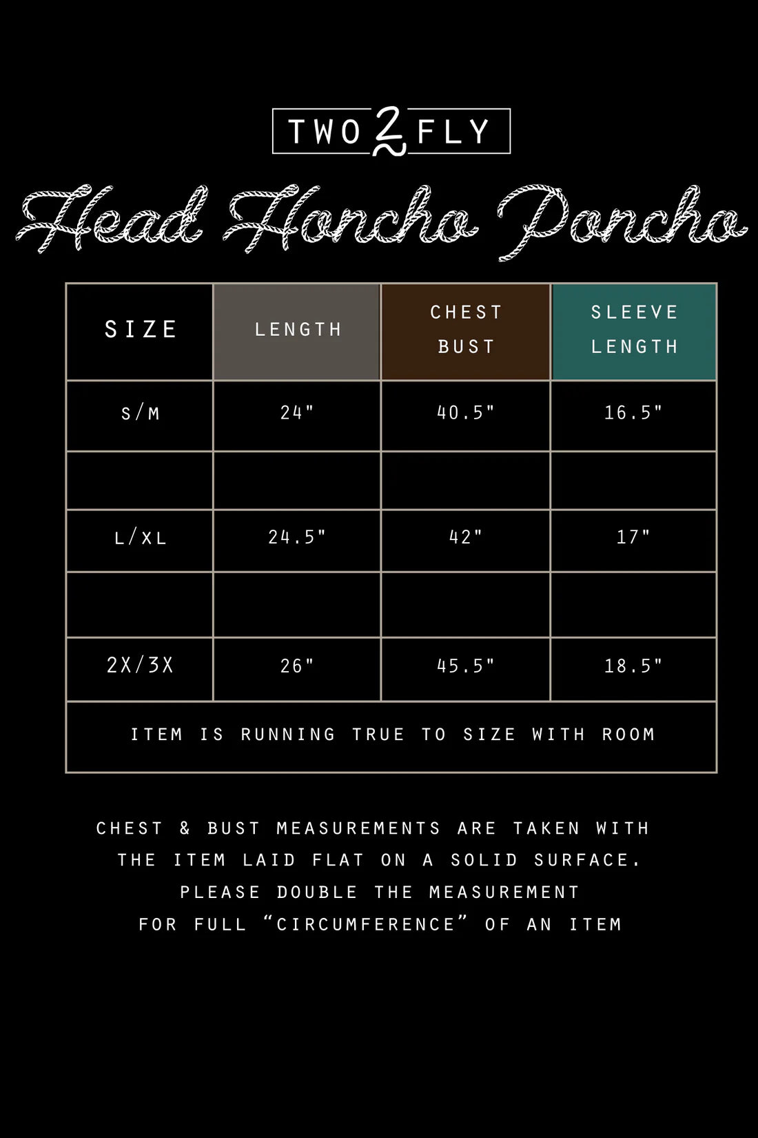 HEAD HONCHO Western Poncho Style Shirt