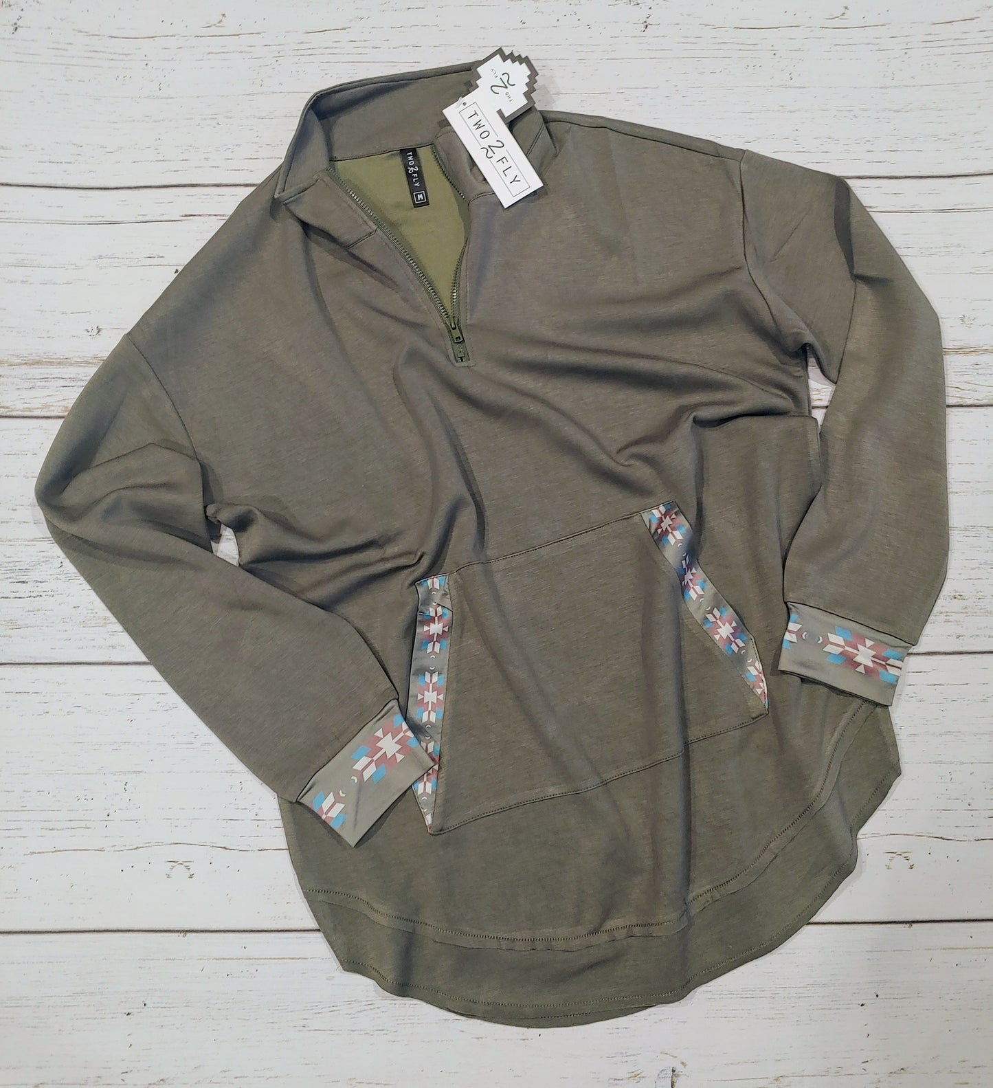 2 Fly Hot Trot Half Zip