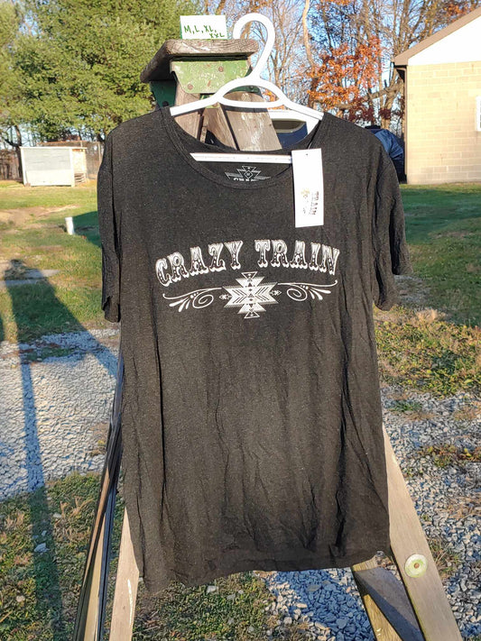 X-Large Crazy Train Promo Tee #11